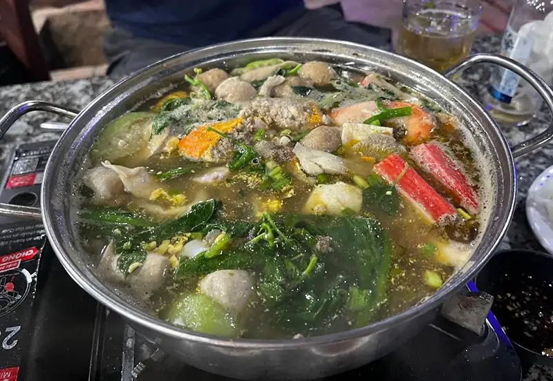 Lẩu riêu cua đồng