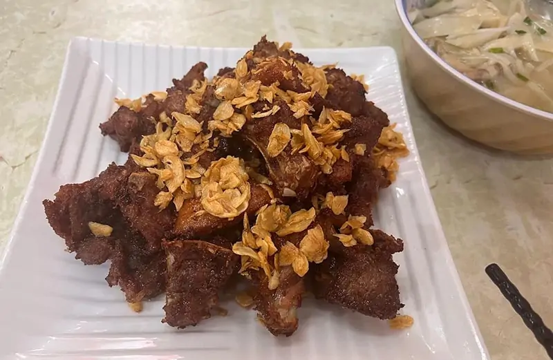 Ngan cháy tỏi - Món phụ xuất sắc