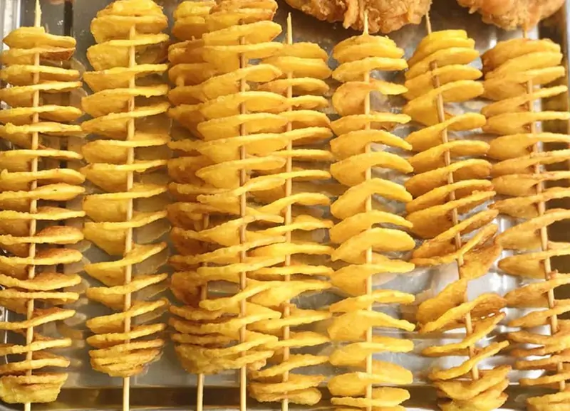 Khoai Tây Lốc Xoáy