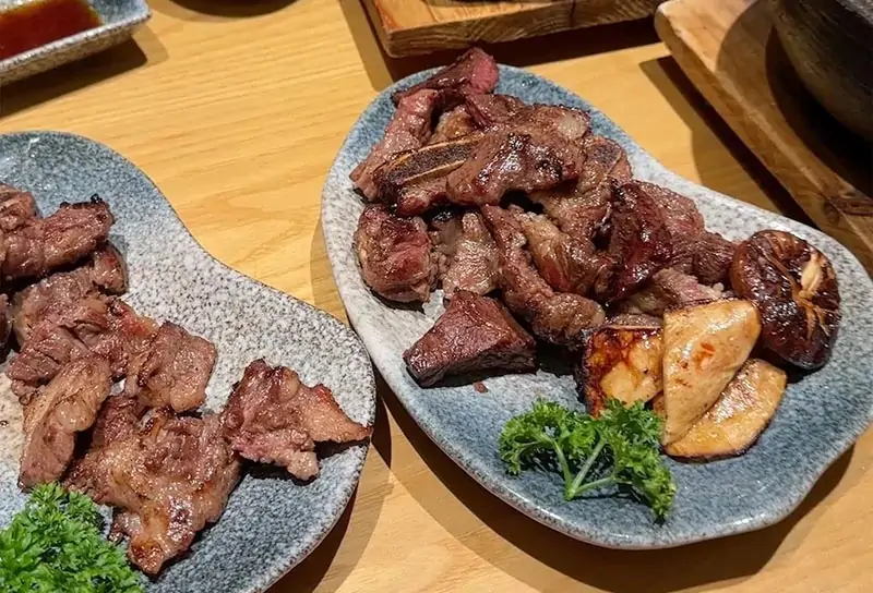 Wagyu A5 và các món nướng cao cấp