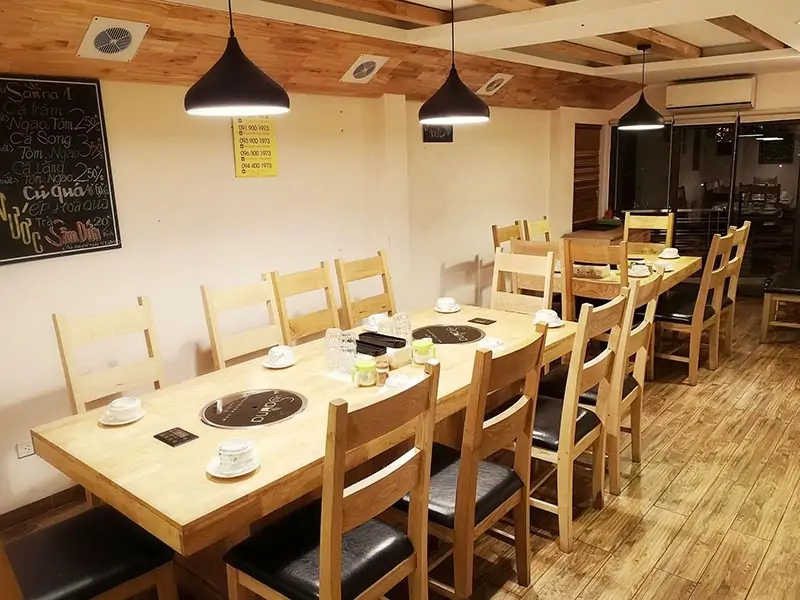 Không gian Lẩu Sauna 38 Vũ Phạm Hàm