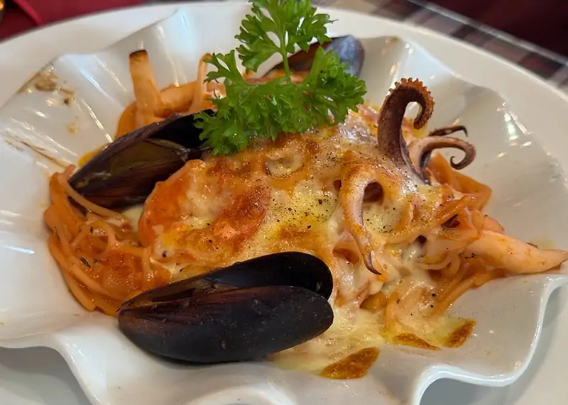 Hải Sản, Pasta & Khai Vị