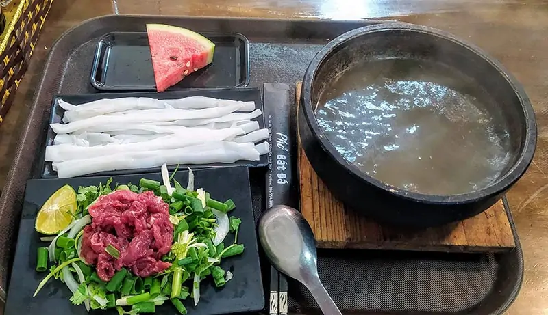 Phở thịt đà điểu đặc biệt