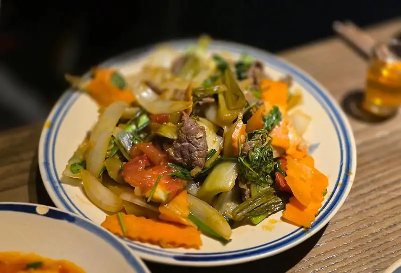 Dạ Dày Xào Dưa