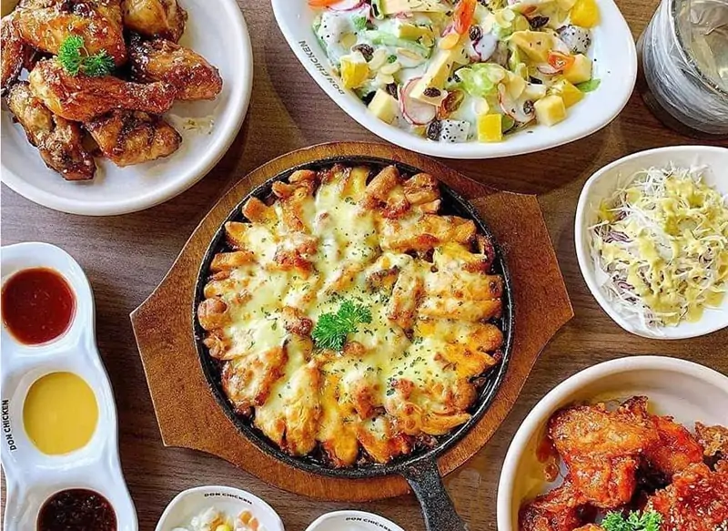 Mức giá tại Don Chicken