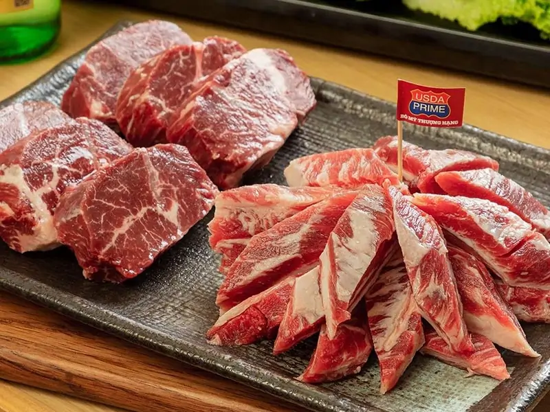 Dẻ Sườn Bò Mỹ Tẩm Galbi