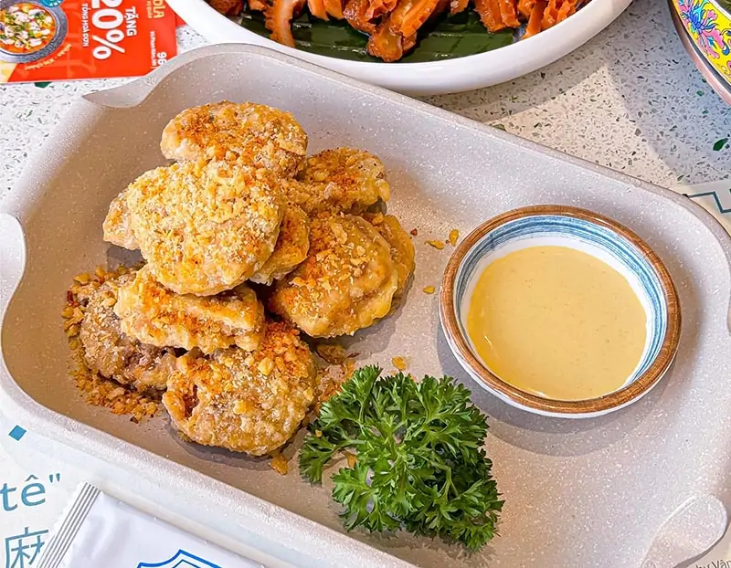 Củ sen kẹp thịt dâng Quý Phi