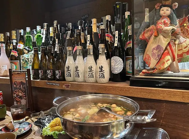 Lẩu lòng bò Nhật