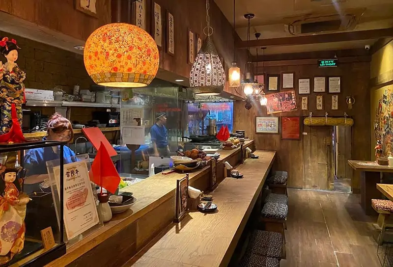 Mức giá tại Shamoji Robata Yaki