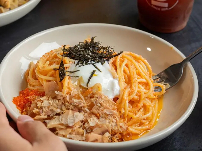 Pasta Nhật Bản độc đáo