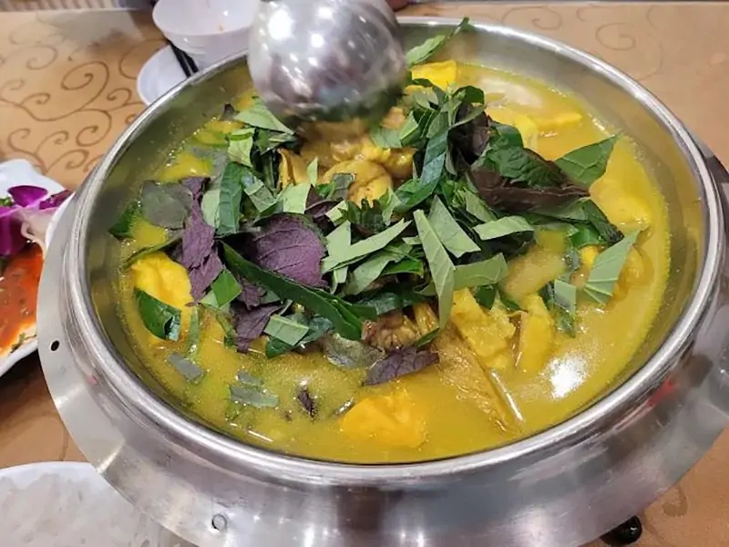 Cá Lăng Om Chuối Đậu