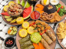 Veggie Castle Trần Kim Xuyến – Thiên Đường Buffet Chay