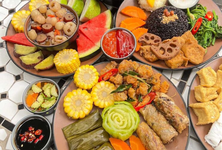 Veggie Castle Trần Kim Xuyến – Thiên Đường Buffet Chay