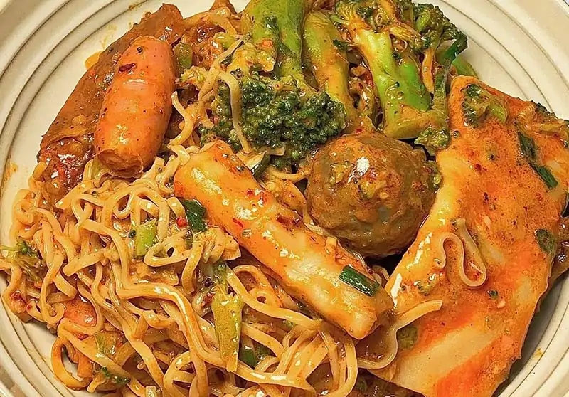 Malaban xào khô