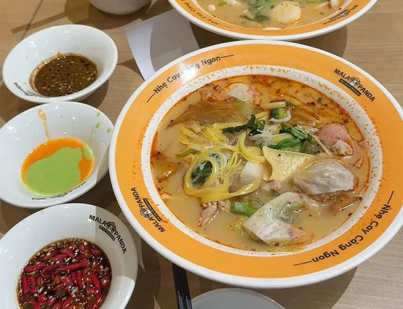 Mức giá tại malatang Cao Thắng